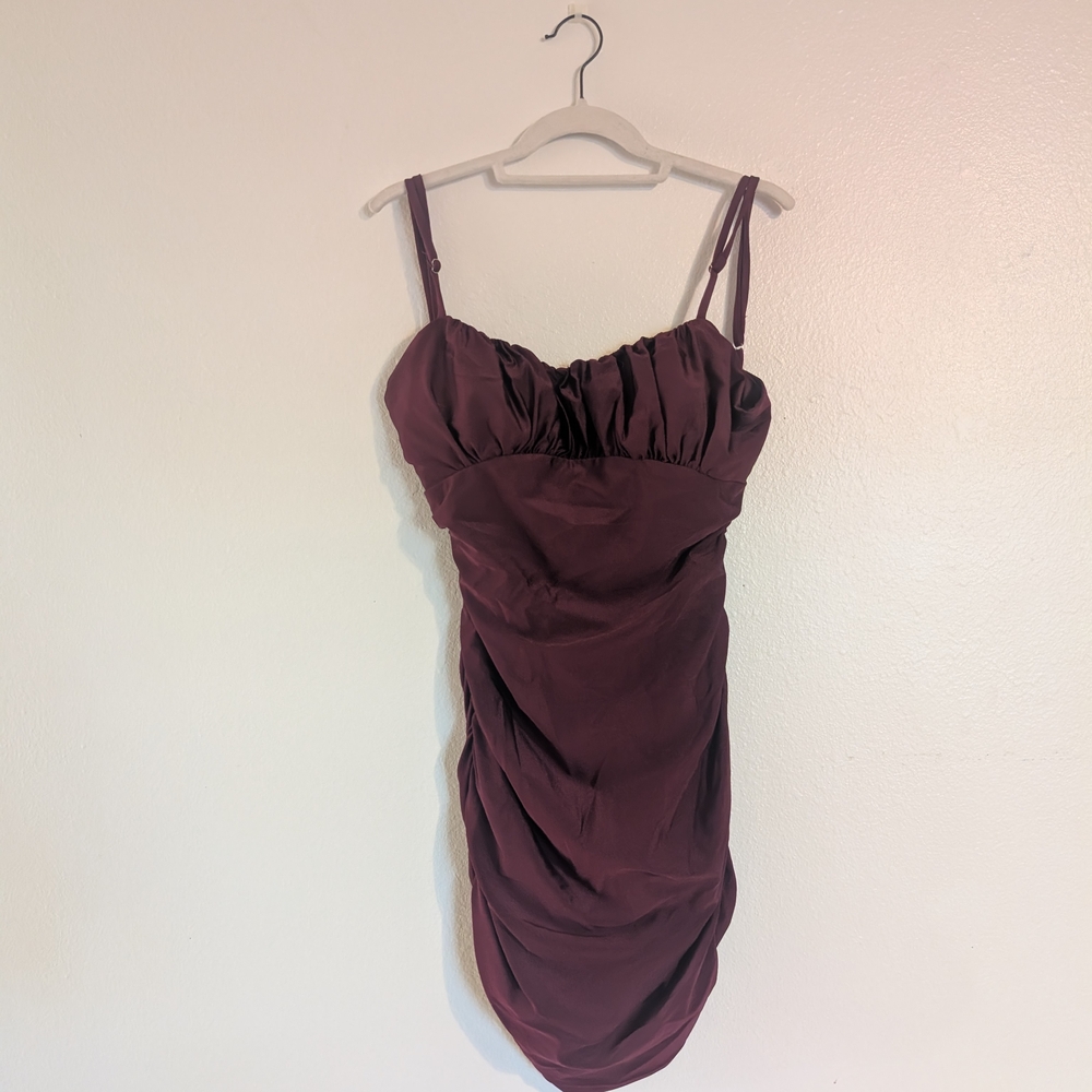 Dress Forum Deep Burgundy Dress